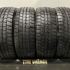 DUNLOP WINTER MAXX WM02 205/60R16 16インチ スタッドレス 4本 22～23年製 バリ溝 ヴォクシー プリウスα ジューク等　(KTJ111)クレジットカード QRコード決済可能