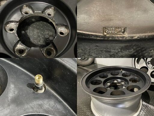 ミッキートンプソン風 社外ホイール 16インチ 4本 8J6HPCD139.7+5 深