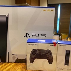 PS5本体一式+コントローラー+充電器(保証書付)