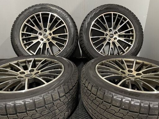 【YOKOHAMA ice GUARD G075 275/50R20】スタッドレス【LAYBRICK レイブリック 20インチ 9J5HPCD120+48】ランドローバー専用設計　(MTV101)クレジットカード QRコード決済可能 YOKOHAMA ice GUARD G075 275/50R20】スタッドレス【LAYBRICK