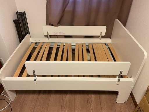 IKEA SLÄKT スレクト 伸長式ベッドフレームとすのこ\n