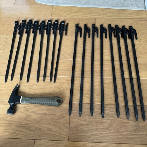 今週まで！美品ペグセット