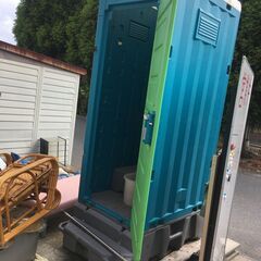 中古　現場用　仮設便所