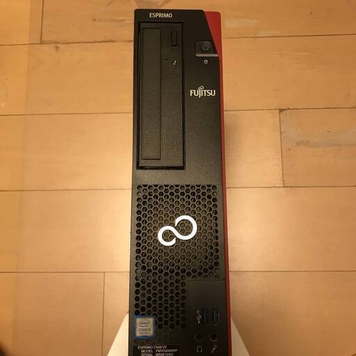 中古 ジャンクパソコン 富士通 FMVD4000WP HDDなし Corei5-8500 3.00GHz 3.00GHz メモリ8.0GB