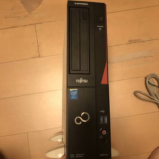 中古 ジャンクパソコン 富士通 FMVD0702TP HDDなし Corei5-4570 3.20GHz 3.20GHz メモリ4.0GB