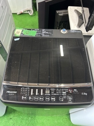 早い者勝ち大セール‼️‼️＋ご来店時、ガン×2お値引き‼️Hisense(ハイセンス) 2019年製 5.5kg 洗濯機
