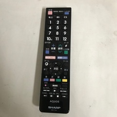 即日受渡❣️SHARP  AQUOS40型液晶 TV外付けHDD対応裏番組録画24500円