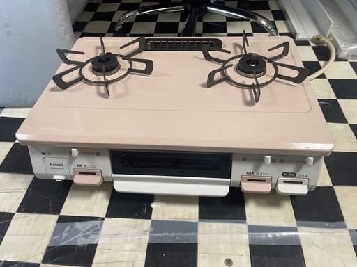 【リサイクルサービス八光】2019年製　リンナイ　KGM64PK2R ガスコンロ [2口 /右強火 /都市ガス12・13A]
