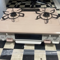 【リサイクルサービス八光】2019年製　リンナイ　KGM64PK2R ガスコンロ [2口 /右強火 /都市ガス12・13A]