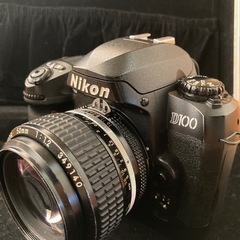 Nikon Ai Nikkor 50mm f/1.2S   と　Nikon D100セット