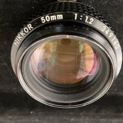 Nikon Ai Nikkor 50mm f/1.2S   と　Nikon D100セット