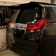 アルファード30前期リアウインカー、リアガーニシュセット
