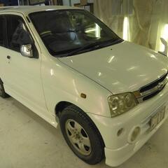 レンタル板金塗装ブースを利用してご自身で板金塗装してみませんか？さっそく作業して頂きました！