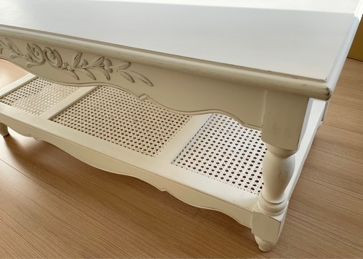 カントリーコーナー　ロマンスコレクション　伸縮式　リビングテーブル カントリーコーナー ロマンスコレクション 伸縮式 リビングテーブル