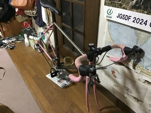 つねさぶらう　ロードバイク　セミオーダーフレームセット