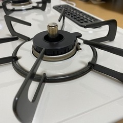 リンナイ製ガステーブル　都市ガス　右強火力（美品）