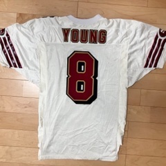 【価格応相談】サンフランシスコ49ers #8 YOUNG（スティーブヤング）50周年ユニホーム