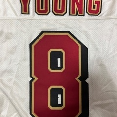 【価格応相談】サンフランシスコ49ers #8 YOUNG（スティーブヤング）50周年ユニホーム