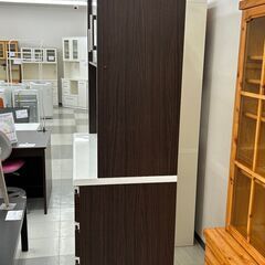 ★ジモティ割あり★ NITORI レンジボード 茶 H206×D51×W100 クリーニング済み TC1009 リユースのサカイ八街店】☆ジモティ割あり☆ NITORIレンジボード