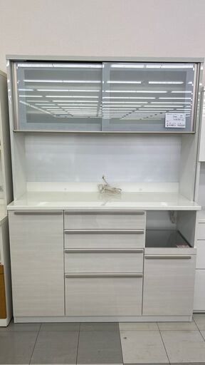 ★ジモティ割あり★ 高橋木工 レンジボード 白 H200×D53×W140 クリーニング済み TC1011