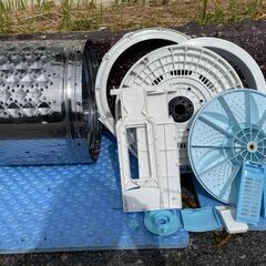 洗濯機の分解クリーニング行っています！配送設置込み　東芝5.0K洗濯機　2017年製　分解クリーニング済み！！