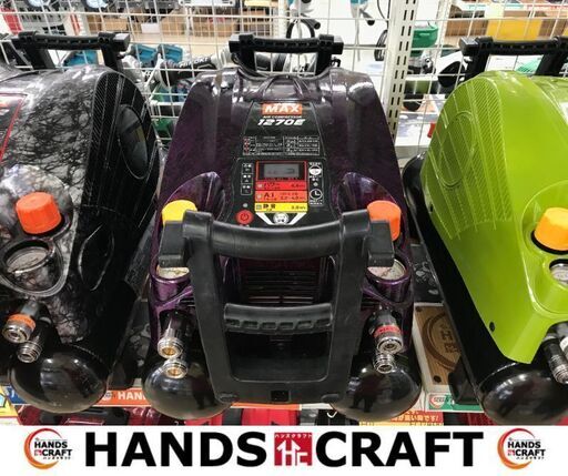大幅値下げ✨MAX　中古　AK-HL1270E　コンプレッサー　常圧・高圧　11L　消音フィルター付✨うるま市田場✨