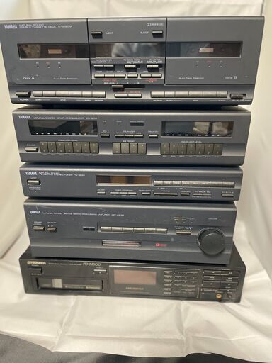 値下げ!! ヤマハオーディオセットと６連奏CDプレーヤー