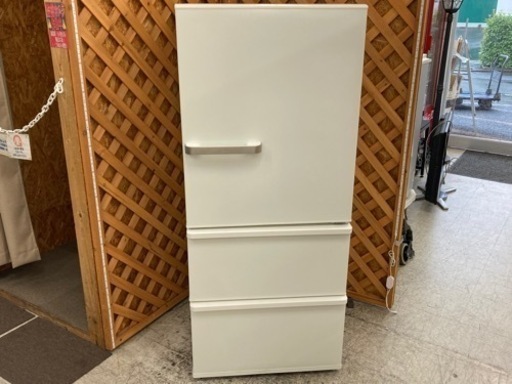 【愛品館江戸川店】保証充実 アクア 2020年製 272L 3ドア冷凍冷蔵庫 AQR-27J（W)