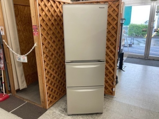 【愛品館江戸川店】保証充実 Panasonic 2022年製 335L 3ドア冷凍冷蔵庫 NR-C343C-N