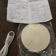 led付きコンパクトミラー＆充電器