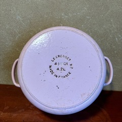 ル・クルーゼ　鍋　ピンク　24cm