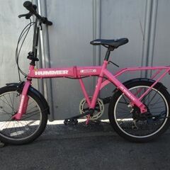 HUMMER （ハマー）  ミニベロ（小径車）折りたたみ自転車　管理NO.20240816-14