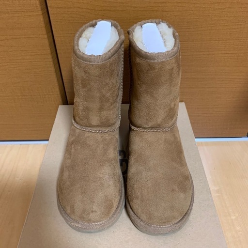 UGG AUSTRALIA ムートンブーツ 18cm ベージュ