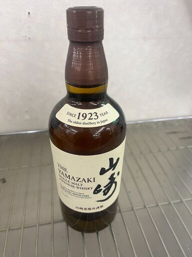 ｳｨｽｷｰ/ｻﾝﾄﾘｰ/山崎/700ml/43％　5