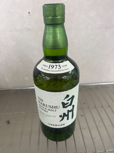 ｳｨｽｷｰ/ｻﾝﾄﾘｰ/白州/700ml/43％