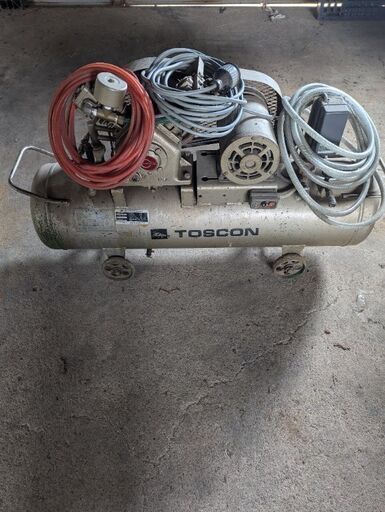 東芝　トスコン　TOSCON 200V コンプレッサー