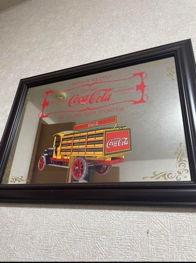 コカコーラ　パブミラー