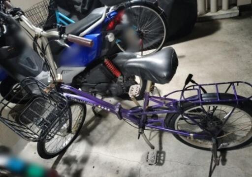 【お取引き中】折り畳み自転車