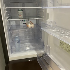 冷蔵庫　SHARP 280L ブラウン