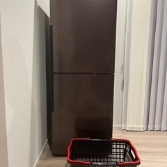 冷蔵庫　SHARP 280L ブラウン