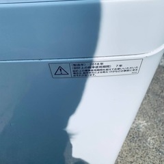 シャープ　全自動電気洗濯機　ES-GE6B-W