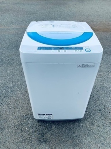シャープ　全自動電気洗濯機　ES-GE55P-A