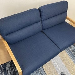 【美品】2人掛けソファー　