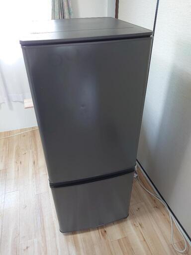 決まりました リフレッシュ済 三菱冷凍冷蔵庫 2020年製 146L  MR-P15F-H  30日間保証 福岡市春日市配送料 無料