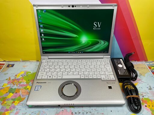 H01　パナソニック Let's note CF-SV8 第8.5世代 レッツノート美品　軽量　Win11　Office付け
