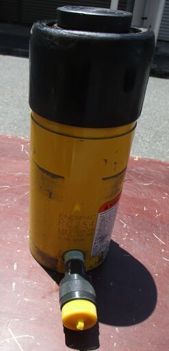 ☆エナパック ENERPAC RC254 油圧シリンダ 25TON ◆油圧単動シリンダ・揚力233kN・ストローク103mm②