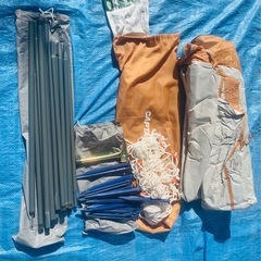 7回だけ使用！UVカット＆虫除け完備のキャンプ用タープ！