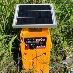 獣害除け🐵🐗🦌solar電気柵本体＋電気紐‼️