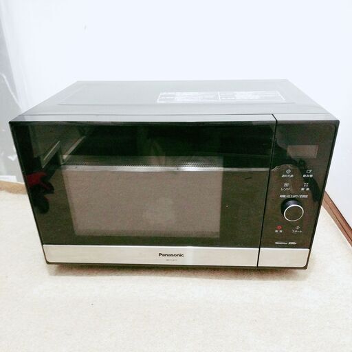 パナソニック 電子レンジ フラットテーブル 22L スピードあたため NE-FL221-K