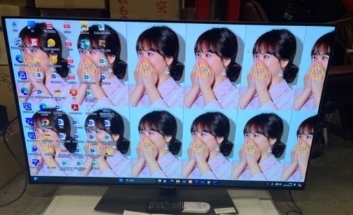 2022年製   SHARP シャープ 48V 有機ELテレビ  4T-C48CQ1